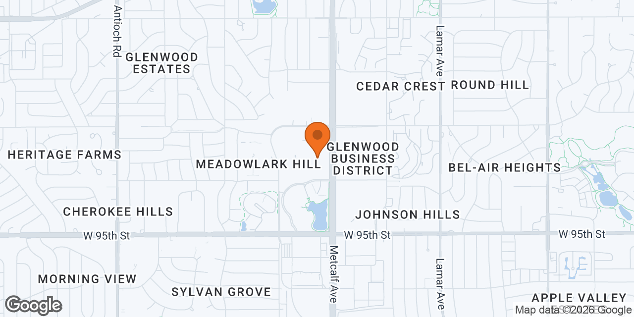 Map of Zoom Room Metcalf at 9238 Metcalf Ave., Overland Park, KS